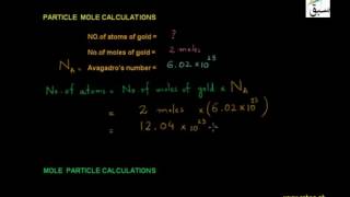Mole-Particle Calculations