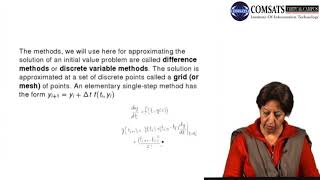 Numerical Computation in Hindi UrduMTH375 LECTURE 29