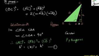 Euclids Postulate Regarding Apollonius Theorem