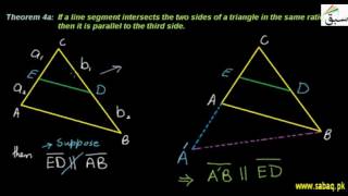 Converse of Proportional Parts of Triangle -2