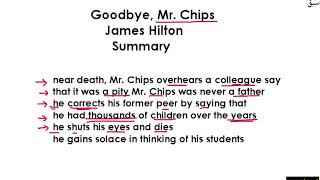 Goodbye Mr. Chips Summary Part 4
