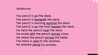 Prepositions (explanation with examples)
