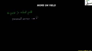 More on Yield