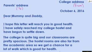 Informal Letter Sample (reading and discussion of sample)