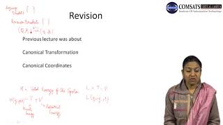 Analytical Dynamics in Hindi Urdu MTH382 LECTURE 18