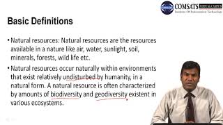 Natural Resource Planning and Management MPA514 LECTURE 02