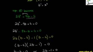 Solving Equation Having Degree Four