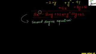 Homogeneous Equation of Second Degree in Two Variables