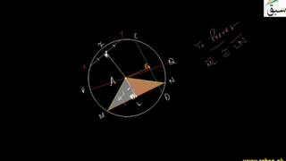 Perpendicular Radius Bisects Chord-3