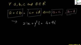 Equality of Complex Number
