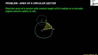 Problem2-Area of a Circular Sector.