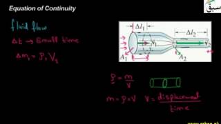 Equation of Continuity