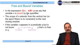 Formal Methods in Software Engineering CSE304 LECTURE 16