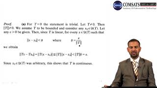 Functional Analysis in Hindi Urdu  MTH327 LECTURE 13