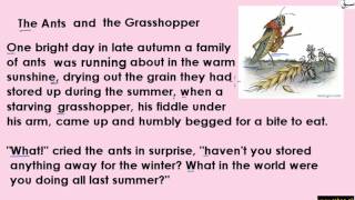 Paraphrasing Intro-Sample (writing a paraphrase of a story)
