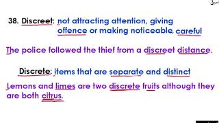 Word Pairs (5)- [meanings & Sentences] Part 8