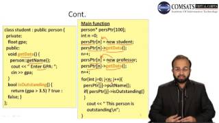 Object Oriented Programming Hindi Urdu  in C++ LECTURE 20