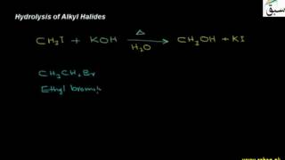 Hydrolysis of Alkyl Halides