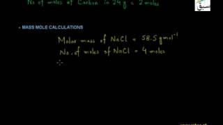 Mole-Mass Calculations
