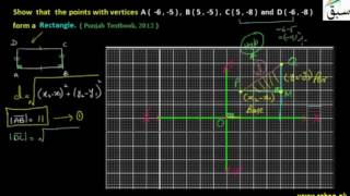 Problem 1: Verifying Points Forming Rectangle-Distance Formula