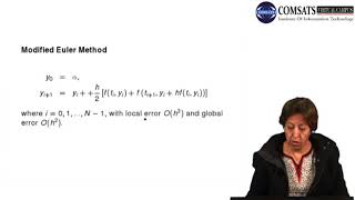 Numerical Computation in Hindi Urdu MTH375 LECTURE 31
