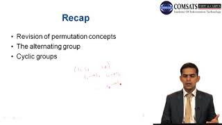 Algebra in Hindi Urdu MTH376 LECTURE 18