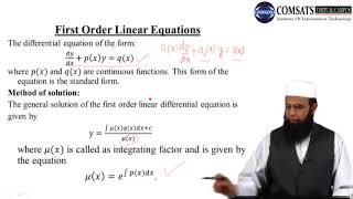 Differential Equation in Hindi Urdu MTH242 LECTURE 05