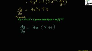 Problem1-Power Rule for Differentiation