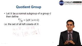 Algebra in Hindi Urdu MTH376 LECTURE 27