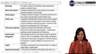 Project Quality and Risk Management Prm 702 Lecture 15