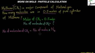 More on Mole-Particle Calculations