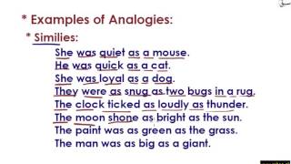 Analogy Part 4