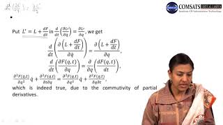 Analytical Dynamics in Hindi Urdu MTH382 LECTURE 29