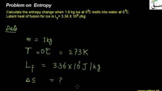 Problem on Entropy
