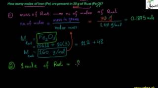Calculating Moles from Mass