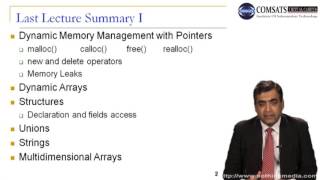 Data Structure in Urdu|Hindi  CSC211 LECTURE 07
