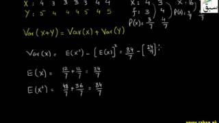 Variance of the Sum or Difference of Two Random Variables1