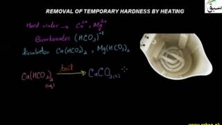 Removal of Temporary Hardness By Heating