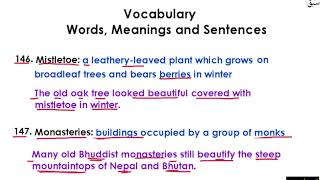 Vocabulary Words (10)- [meanings & Sentences] Part 15