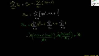 Problem-Alternate Formula For Sum of n Squares