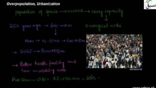 Overpopulation, Urbanization