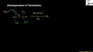 Dehalogenation of Tetrahalides