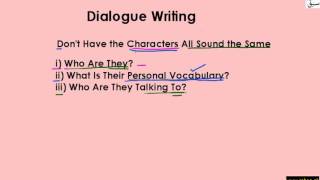 Dialogue Writing Part 3
