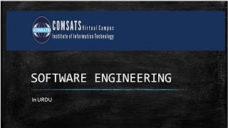Software  Engineerng in Urdu hindi Lecture 01