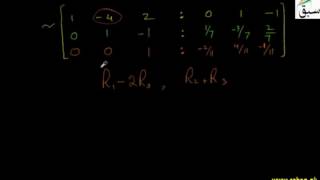 Problem-More on Inverse of Matrix by Row Operation