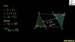 Problem 1: Angle-Side-Angle Postulate-1