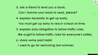 More on Modal Verbs