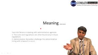Constitutional and Administrative Law in Urdu Hindi MPA402 LECTURE 05
