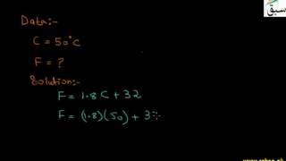 Problem 1 on Conversion of Temperature Among Different Scale