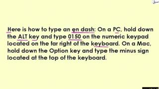 Use of Hyphens Part-3